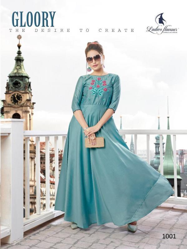 LF Diss Miss Designer Embroidery Long Kurti 